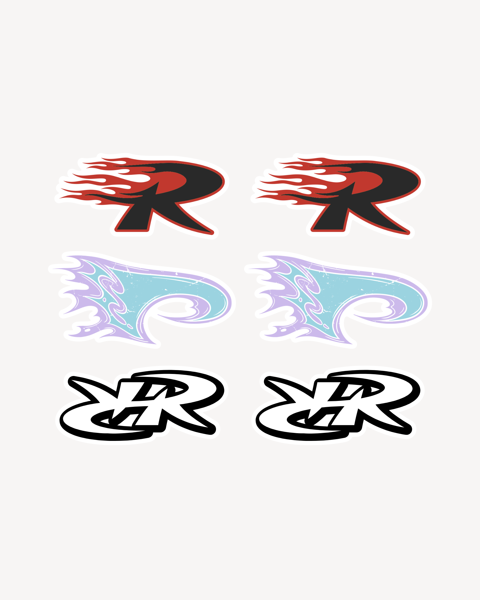 RK 6 STICKERS PACK