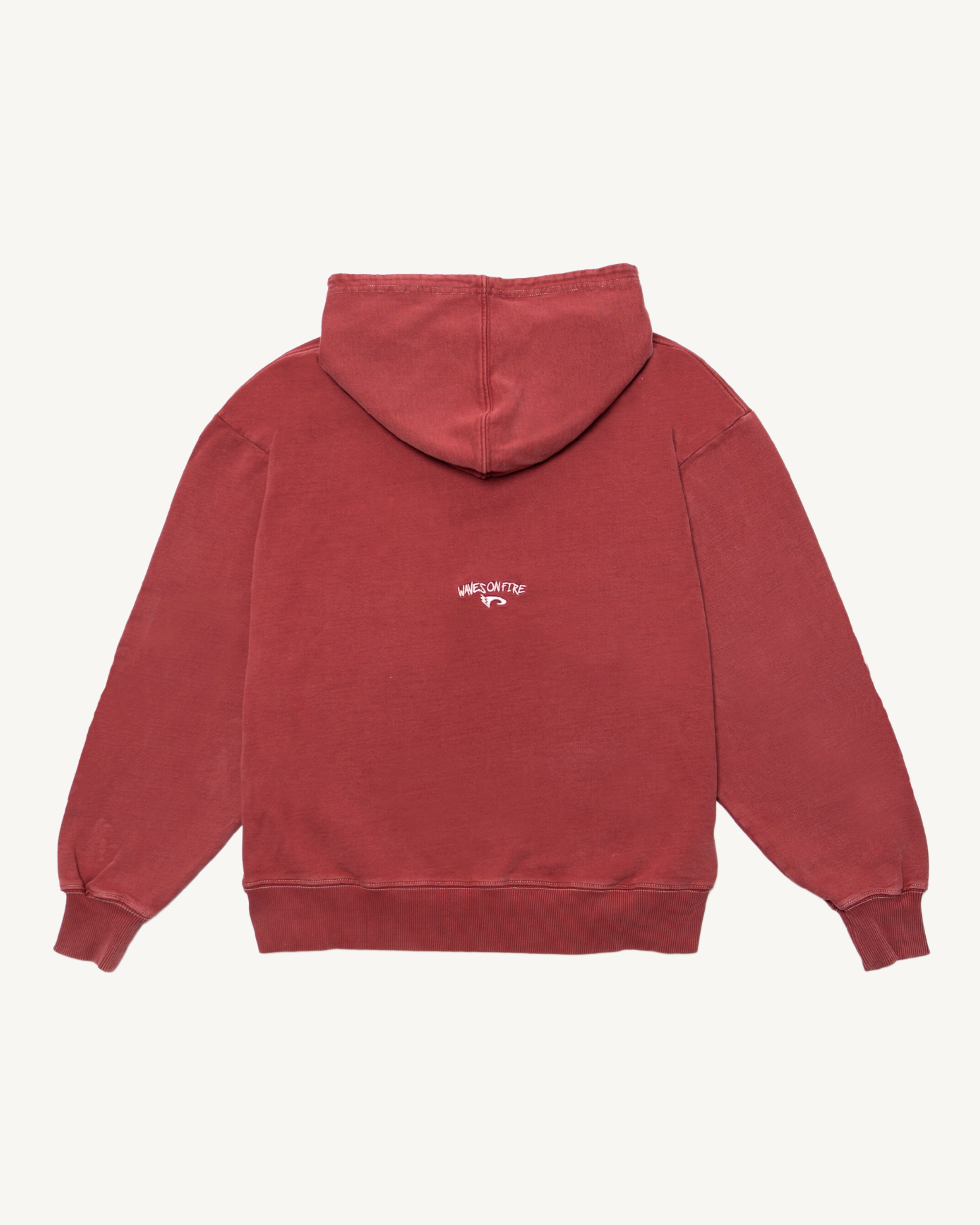 RK RED FLAMES HOODIE