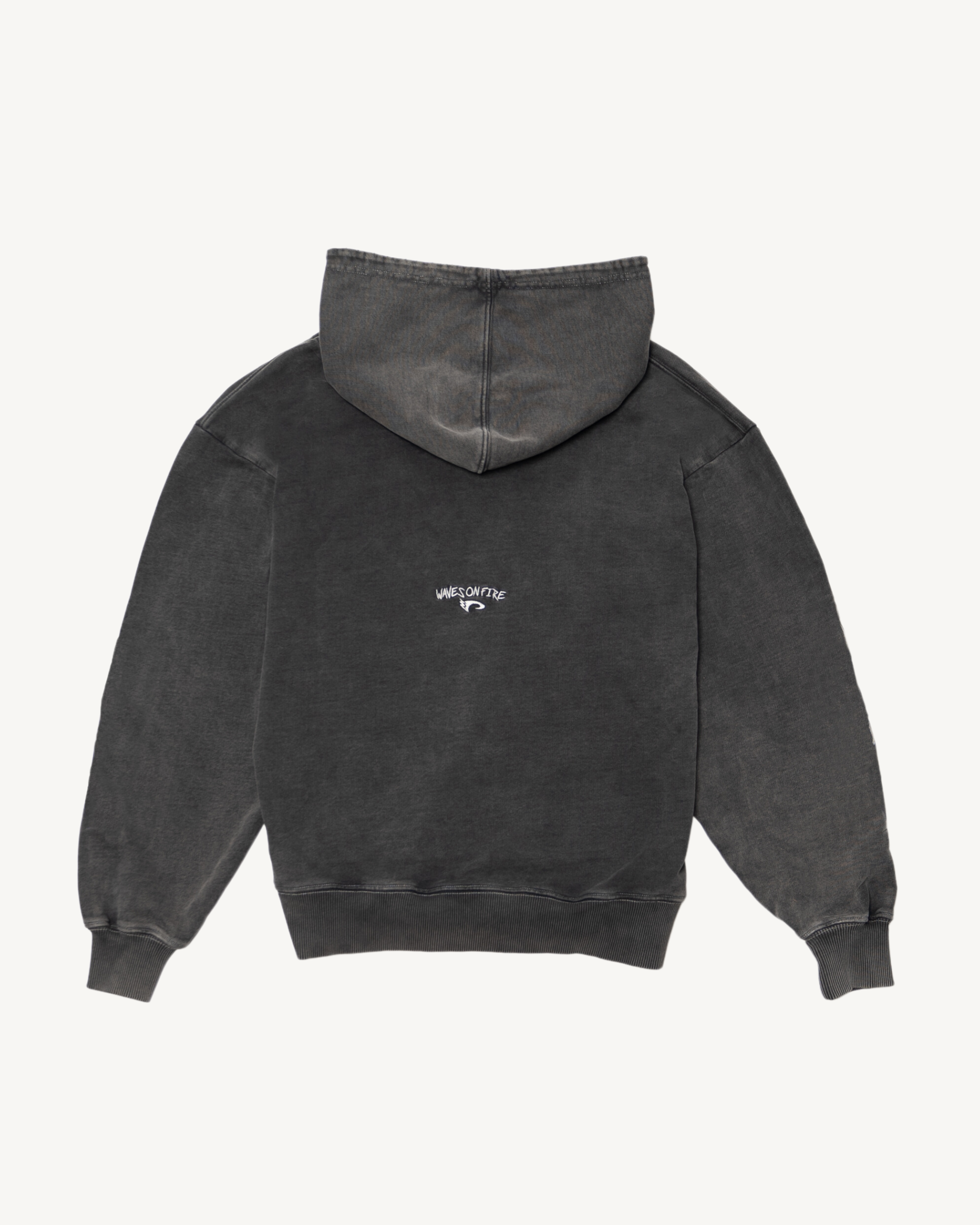 RK BLACK FLAMES HOODIE