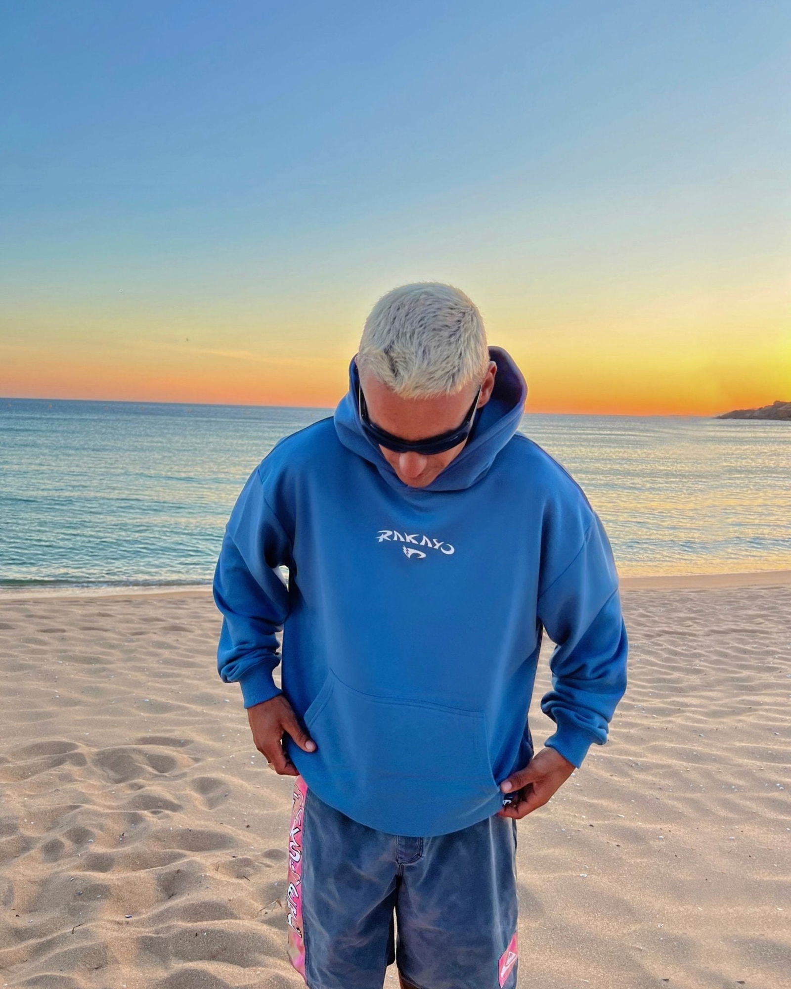 GALICIA BLUE HOODIE - Rakayo Crew