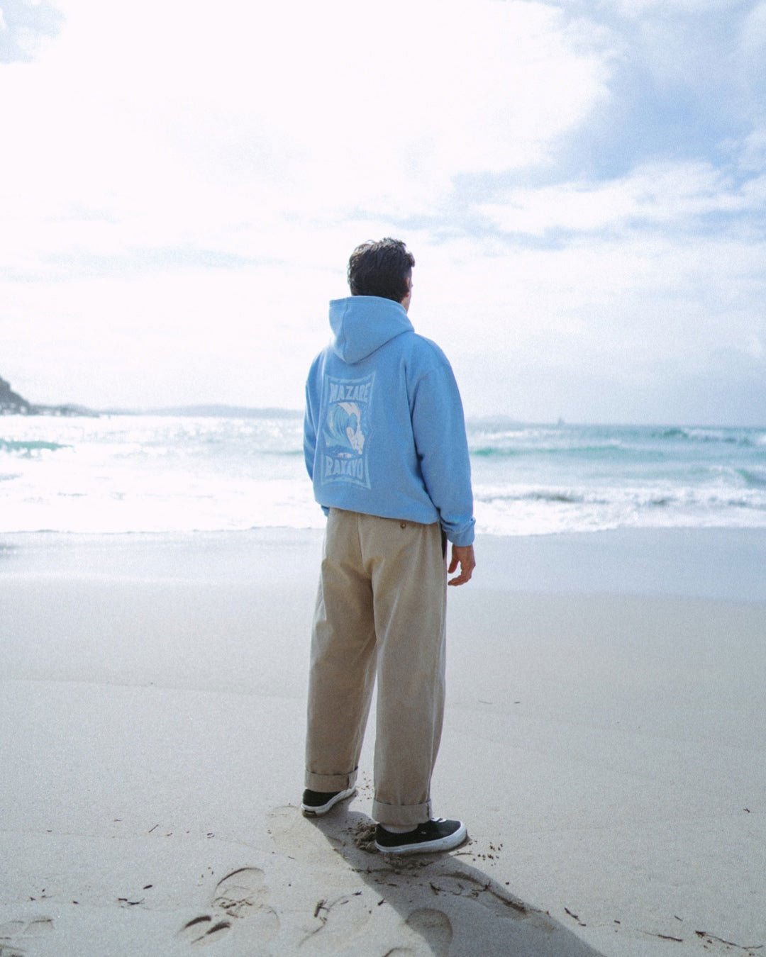 NAZARE BLUE HOODIE - Rakayo Crew