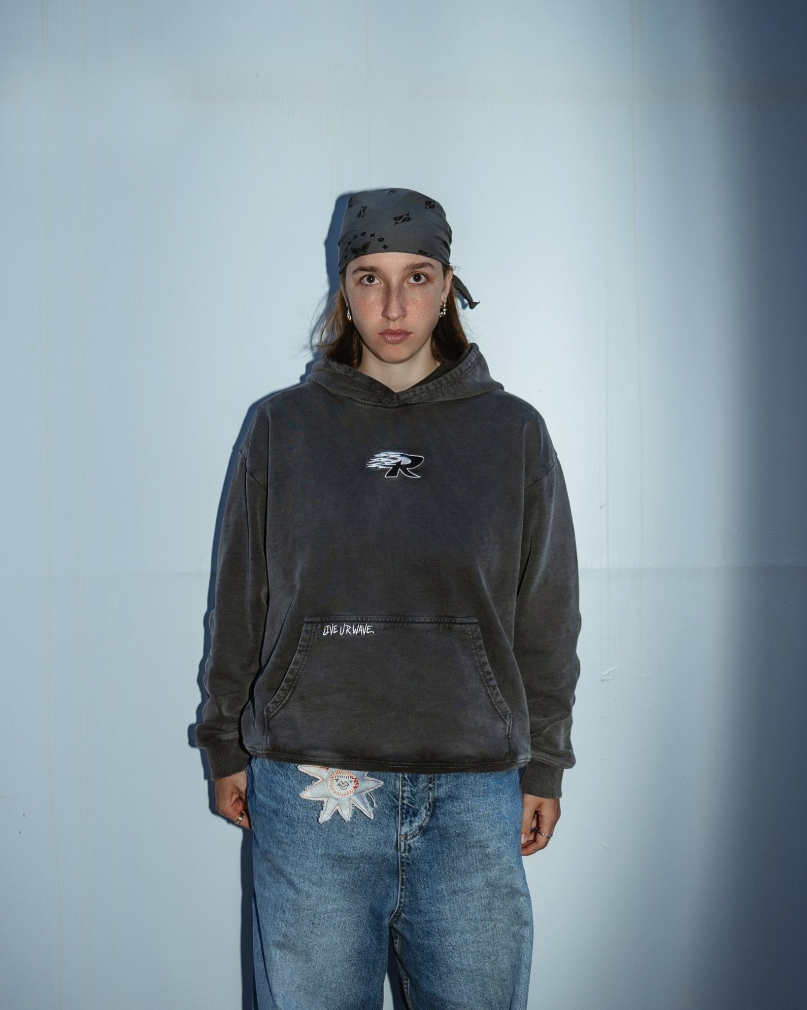 RK BLACK FLAMES HOODIE - Rakayo Crew