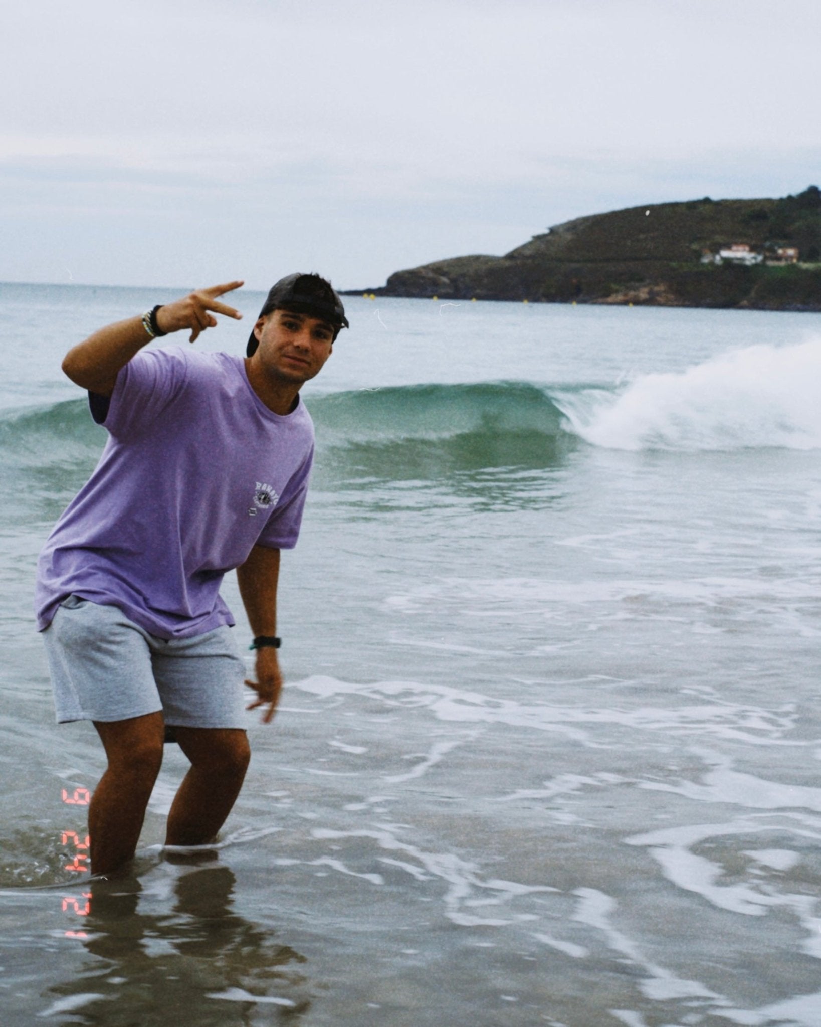 THE WAVE PURPLE TEE - Rakayo Crew